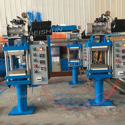 Αγορά Τύπος στήλης PLC Rubber Making Machine Lab Rubber Volcanizing Press Machine online manufacture