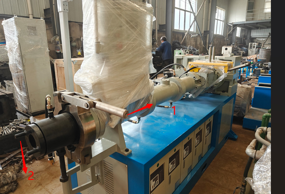 Αγορά 55kw κινητήρας XJW-90 μοντέλο ψυχρή τροφοδοσία Extruder υιοθετήσει Siemens PLC Schneider Electric online manufacture