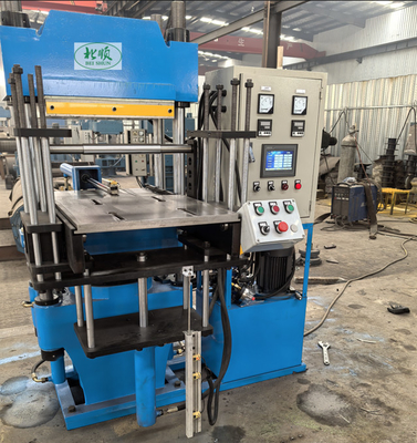 Ημιαυτόματη 2RT ελαστικό και σιλικόνιο Vulcanizing Press Mold Machine για ελαστικό συμπίεση