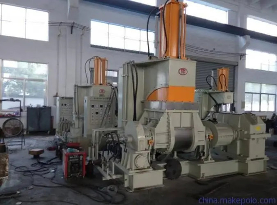 Δύο άξονες 110L ελαστικό Kneader Machine PLC έλεγχο Mitsubishi ή Siemens Electric