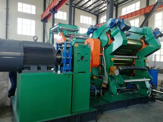 Προχωρημένο ηλεκτρικό σύστημα ελέγχου PLC 4 Roll Calender Machine για τροχιά ελαστικών μοτοσυκλέτας
