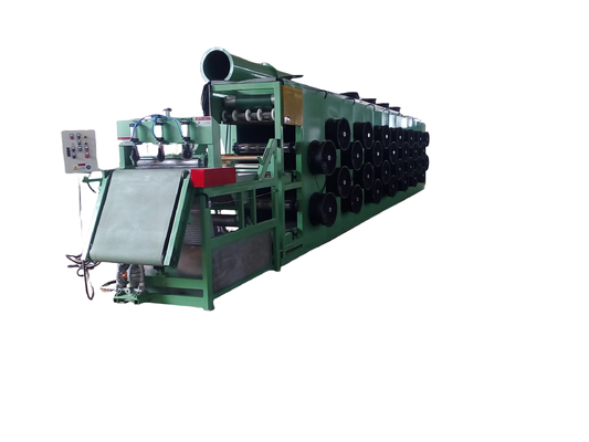 Μηχανή ψύξης Automatic Batch Off Cooler SS304 Mesh Belt Rubber Batch Off Ψυκτικό μηχάνημα ISO2000