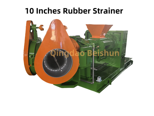 10 ιντσών Twin Head ελαστικό συσσωρευτή Extruder χωρητικότητα 1600kg / ώρα