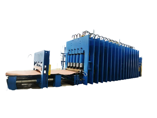 Πλήρως αυτόματη PLC ελεγχόμενη ελαστική πλατεία ελαστική μηχανή για ατσάλινο καλώδιο πλεξίματος ελαστικής μεταφορικής ζώνης