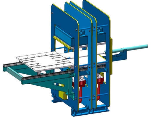 Καλή τιμή 250mm Plunger Diameter Rubber Vulcanizing Press Machine with Automatic PLC Control and Hydraulic Press σε απευθείας σύνδεση
