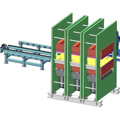 Καλή τιμή Εξοπλισμός κατασκευής αντρίκτιστων πλακιδίων καουτσούκ - Μηχανή επίπεδης βουλκανικής επεξεργασίας 500 τόνων υπό πίεση - Μηχανή σχηματισμού καυσαερίου με θερμή πίεση σε απευθείας σύνδεση