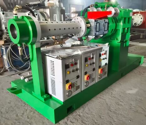 Καλή τιμή Μηχανή εκτόξευσης καουτσούκ με διάμετρο βίδα 120 mm με θερμοκρασία ψύξης και χωρητικότητα παραγωγής 60-150 kg/ώρα σε απευθείας σύνδεση