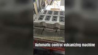 Λαστιχένια μηχανή πρέσας PLC Αυτόματο άνοιγμα καλουπιού