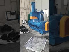 Small-capacity rubber mixing line